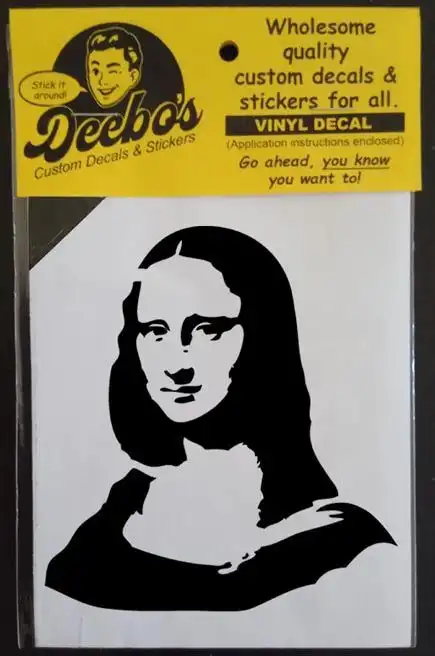 Mona Lisa decal